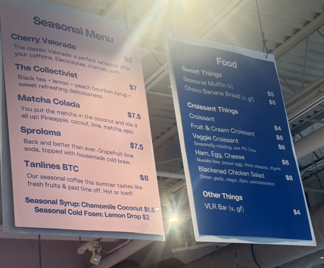 Valor Coffee Menu - Image 2