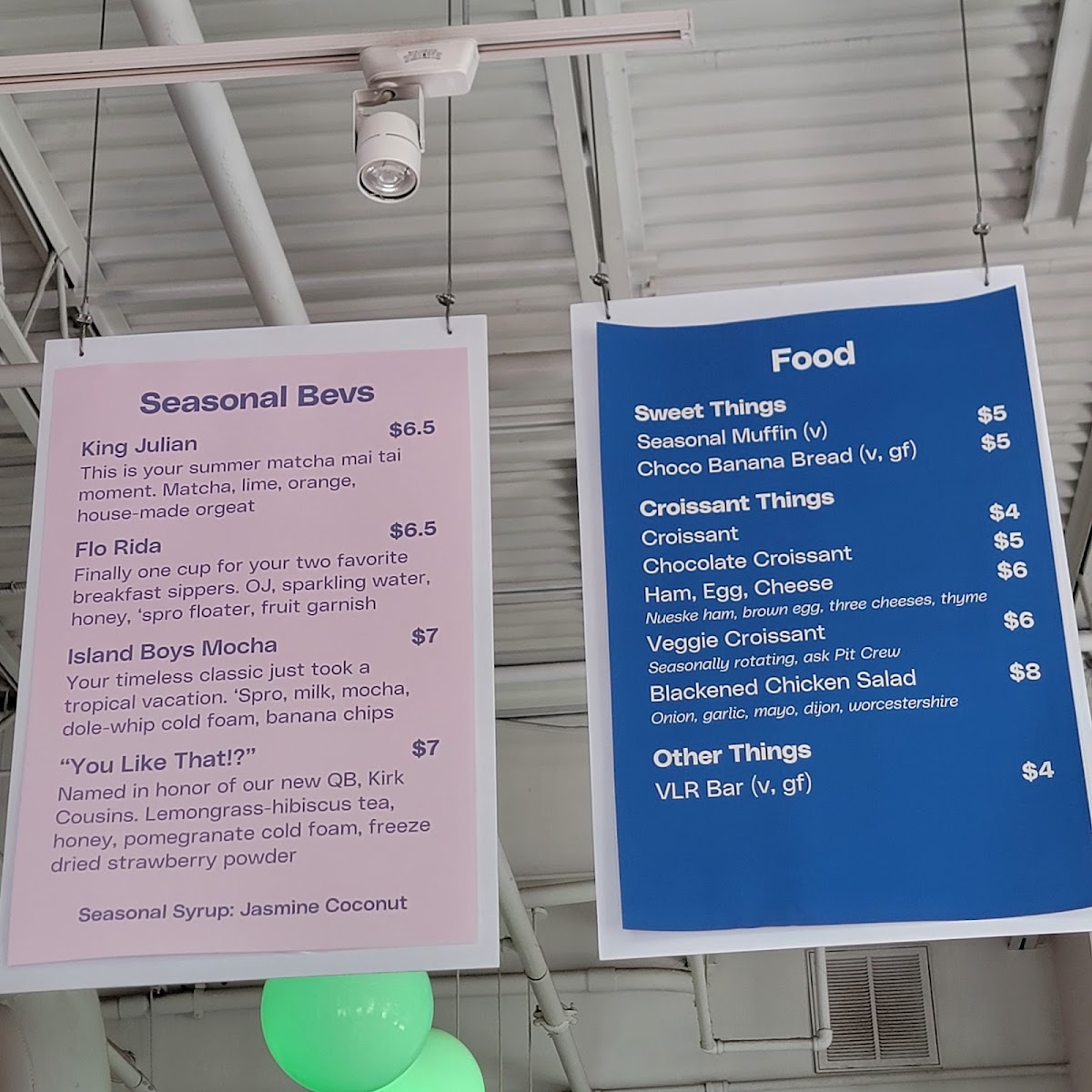 Valor Coffee Menu - Image 6